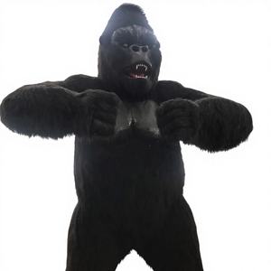 Estatua de Mono Rey Kong de Resina Animatrónica de Tamaño Real para Exteriores GECAI - Product Image 1
