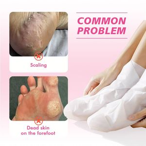 Masque exfoliant nourrissant pour les pieds, cadeau de Noël, marque privée, masque exfoliant naturel efficace pour les pieds, masque hydratant pour les pieds - Product Image 2