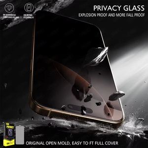 <span class=keywords><strong>Protector</strong></span> de Pantalla de Vidrio Templado para Móvil con Privacidad para <span class=keywords><strong>iPhone</strong></span> 17 16 15 <span class=keywords><strong>Pro</strong></span> <span class=keywords><strong>Max</strong></span> 14 Plus 13 12 Mini <span class=keywords><strong>11</strong></span> Xs, Cobertura Total Anti-Espía - Product Image 6