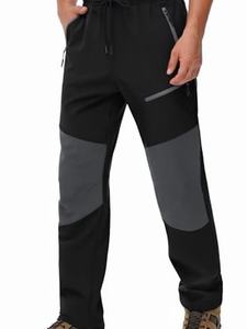 Pantalon de randonnée et de camping pour homme, personnalisé, tactique, d'hiver, fin, softshell, avec fermeture éclair, imprimé, imperméable, léger, séchage rapide - Product Image 1
