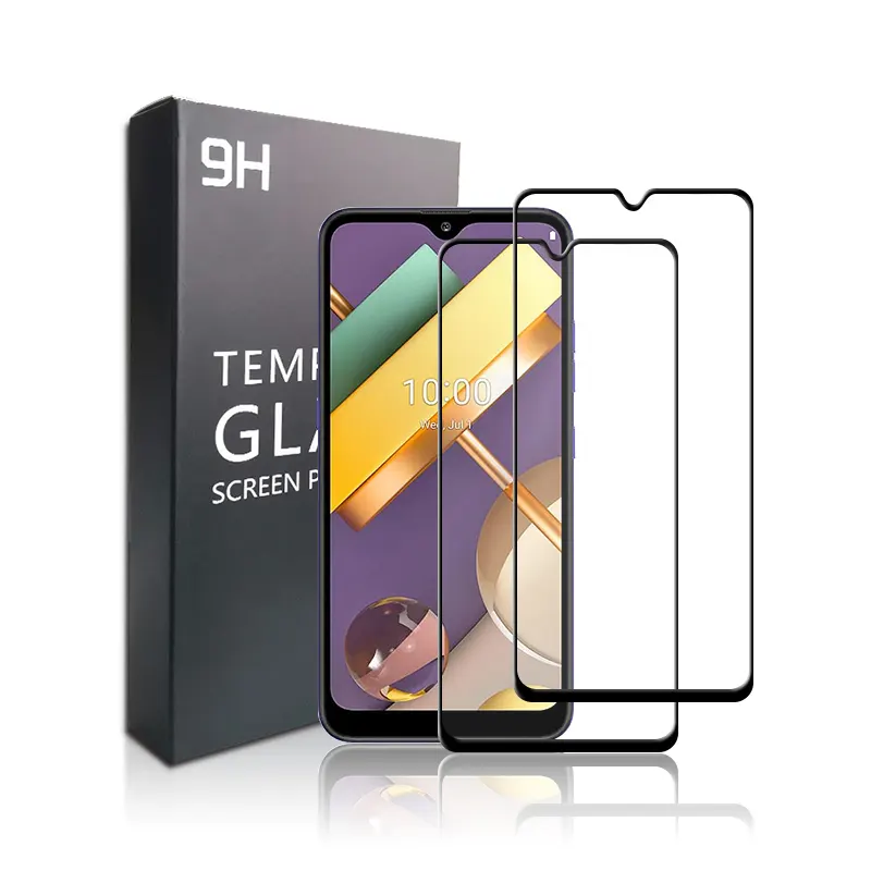 New modelle Mobile telefon zubehör gehärtetem glas für LG K22 screen protector