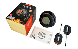 ميزان حرارة لاسلكي للطهي AT-02 - شاشة رقمية ذكية للشواء والتدخين مع 4 مجسات كحد أقصى ومجس حرارة محيطية واحد - Product Image 6