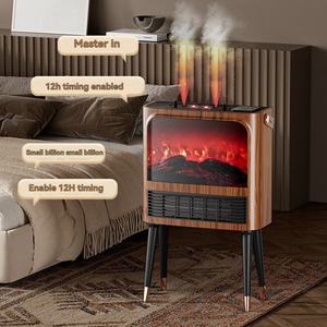 Calentador de Ambiente con Llama y Control por Voz con IA 2024, 2000W, Grafeno, Calentamiento Rápido, Humidificador, Simulación de <span class=keywords><strong>Chimenea</strong></span> - Product Image 4