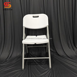 Chaise de mariage en acier inoxydable lisse, style européen antique, meubles commerciaux pour salon, 6 pieds, 8 pieds - Product Image 1