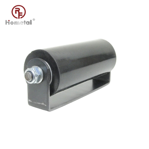 Rodillo Guía de Goma de 3 Pulgadas de Alta Resistencia Personalizado, Rueda Transportadora <span class=keywords><strong>para</strong></span> Puerta Corredera con Rodamientos, Directo de Fábrica - Product Image 1