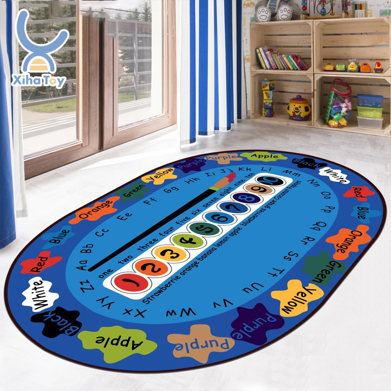Новый дизайн от XIHA, детский разноцветный напольный коврик Монтессори, ковер для детей, игровой коврик, ковер для детской комнаты