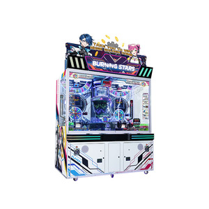 Máquina Expendedora <span class=keywords><strong>de</strong></span> Monedas Tong Li Burning Stars Coin Waterfall 110/220V, Máquina <span class=keywords><strong>de</strong></span> Empujar Monedas con Tickets para Entretenimiento en Interiores - Product Image 3