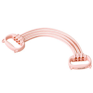 Bande de résistance Gupaishi à 6 tubes pour l'entraînement du dos, ceinture de fitness élastique réglable, portable, pour usage domestique, en matériau TPR - Product Image 1