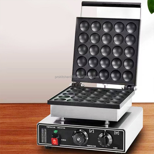 Mini crêpière commerciale de bonne qualité 220v 50 trous gaufrier électrique revêtement antiadhésif Machine à muffins - Product Image 4