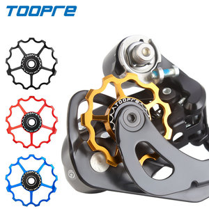 TOOPRE Ligero 11T 13T Transmisión Cojinete de cerámica Engranaje <span class=keywords><strong>Bicicleta</strong></span> Rueda de guía de Dial trasero <span class=keywords><strong>para</strong></span> carretera de montaña y rueda de guía de coche - Product Image 3