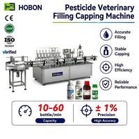 Ligne de remplissage automatique multi-têtes 1000 BPH pour pesticides liquides/en flacons/poudre, produits chimiques agricoles – Grande Vente, GMP, Haute Vitesse, Personnalisable