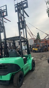 รถยกมิตซูบิชิมือสอง 3 ตัน ดีเซล ไฮดรอลิก สำหรับงานออฟโรด เสากระโดงเดี่ยว/สามตอน นำเข้าจากญี่ปุ่น ขาย - Product Image 2