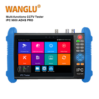 WANGLU 7 pouces écran tactile IPC-9800ADHS Pro 8K testeur de caméra IP avec 8MP CVI TVI AHD EX-SDI, HD-SDI, test de caméra 3G-SDI