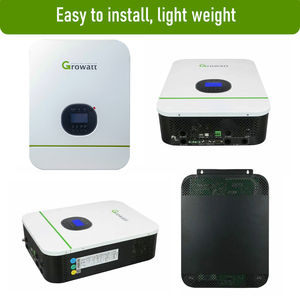 Inversor Solar <span class=keywords><strong>Growatt</strong></span> para Hogar, 220V/230V/240V, <span class=keywords><strong>SPF</strong></span> <span class=keywords><strong>2000</strong></span>-5000TL HVM, MPPT Integrado, Monofásico, 2kw 3kw 5kw, Fuera de Red, Stock Europeo - Product Image 3