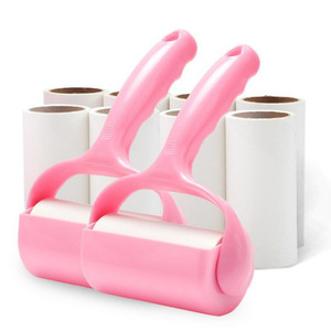 <b>Lint</b> <b>Roller</b> 8 In Manual Strong Adhesive Clothes <b>Lint</b> Remover <b>Rollers</b> With Handle For Household Use - Product Image 1