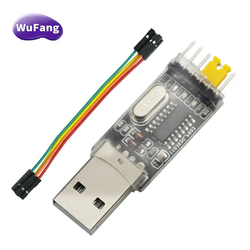 WuFang USB to TTL flash board CH340G USB transfer module upgrade small plate on STC microcontroller serial port to download