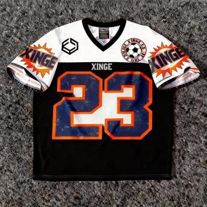 เสื้อฟุตบอลแบบมีโลโก้ทีมพิมพ์ลายตามสั่ง ชุดแข่งขันปี 2026 สำหรับแฟนบอล/นักเตะ  ชุดทีมสโมสรฟุตบอล เสื้อยืดทรงบ็อกซี่ผ้าตาข่ายแบบยูนิเซ็กซ์ - Product Image 2