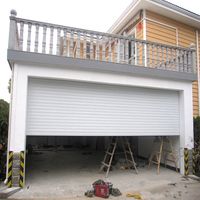 Porte à enroulement en aluminium simplifiée avec un design minimaliste pour utilisation en supermarché et installation flexible