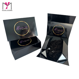 กล่องของขวัญสั่งทำพิเศษ MUYANG กล่องใหญ่แบบหรูหรา บุซาติน กระดาษกันไขมัน กล่องกระดาษแข็งเคลือบยูวี พรีเมียม พร้อมลายหนัง - Product Image 2