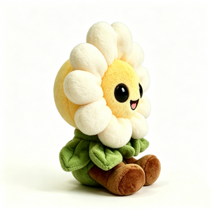 Peluche de margarita personalizado, súper suave y aterciopelado, figura de peluche regordeta y abrazable. - Product Image 2