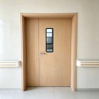 Portes minimalistes en bois massif, étanches et insonorisées pour appartements, hôtels, chambres, salons et usage commercial intérieur en supermarchés