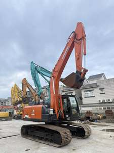 Excavatrice sur chenilles hydraulique Hitachi ZX200-6 d'occasion, 20 tonnes, d'origine japonaise, faible nombre d'heures de fonctionnement, moteur robuste, pompe, roulement - Product Image 3