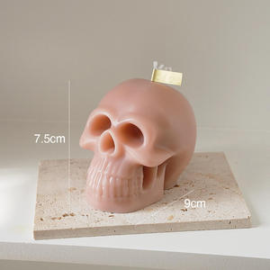 Nueva Vela de Cera de Soja con Forma de Esqueleto, Decoración de Halloween, Hecha a Mano, Colorida, Creativa, Novedosa y de Terror - Product Image 6