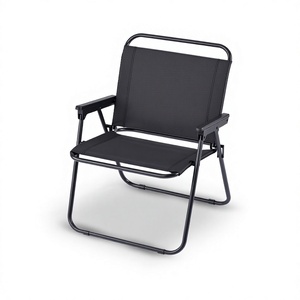 <span class=keywords><strong>Set</strong></span> di Sedie da Pranzo Pieghevoli in Acciaio Inossidabile con Tessuto Oxford - Arredamento Portatile per Esterni e Campeggio - Product Image 1