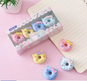 X920 MAI-K65 Nuevo Set de Papelería Escolar Creativo para Niñas, Borrador de Goma Ecológico 3D con Forma de Animal de Dibujos Animados Kawaii para Niños - Product Image 3