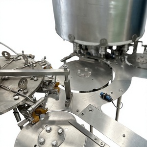Máquina Embotelladora Automática de Agua Mineral AIM, 60 BPM, Capacidad de 500 ml, Sistema de Enjuague y Tapado, Botellas PET, Motor de Engranajes con Rodamientos PLC - Product Image 1