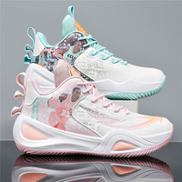 Chaussures de basket-ball à tige haute multicolores, baskets pour hommes, nouveau style, confortables, chaussures de sport pour hommes, originales, 35-45