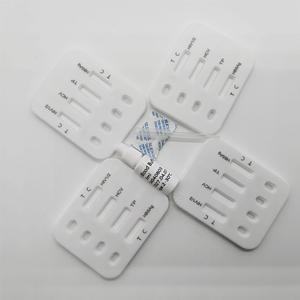 POCT <strong>STDs</strong> <strong>Test</strong> HCV HIV1/2 TP HBsAg Combo Rapid <strong>Test</strong> Cassette Whole <strong>Blood</strong> Serum Plasma for Home and Professional Medical Use - Product Image 4