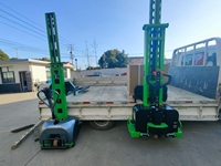 Chariot élévateur à fourche électrique HSLLIFT 1,5 tonne, 100% électrique, 1,5 m, batterie au lithium 48V/30Ah avec chargeur rapide
