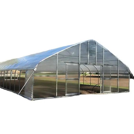 Tunnel pellicola di plastica resistente ai raggi uv serre commerciali agricolo strutturale verde casa