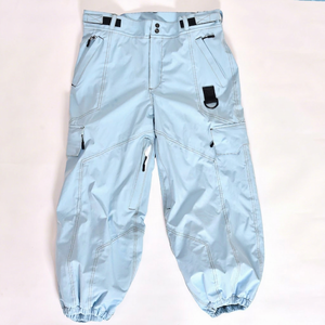 Pantalon cargo unisexe personnalisé pour le ski et le snowboard, avec cordon de serrage, coupe-vent, imperméable, respirant, doublure polaire, OEM de haute qualité - Product Image 1