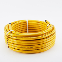 Connecteur de Tuyau Ondulé CSST Élastique Jaune / Acier Inoxydable