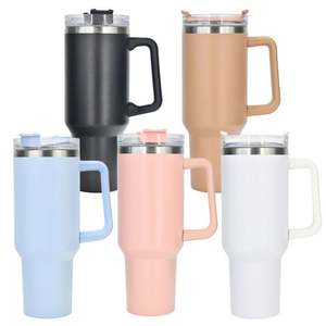 Vaso Térmico de Sublimación de 40 oz con Doble Pared y Asa, para Viaje, desde Almacén de EE. UU. - Product Image 5