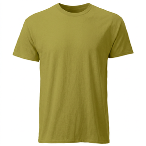 เสื้อยืดคอกลมแขนสั้นผู้ชาย ผ้าฝ้าย 100% 120 กรัม ระบายอากาศได้ดี เป็นมิตรกับสิ่งแวดล้อม ป้องกันรอยยับ ป้องกันการเป็นขุย ป้องกันการหดตัว รับสั่งทำ - Product Image 2