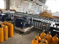 Compresseur d'air haute pression à piston 300 bar 50 LPM pour la plongée et la lutte contre les incendies