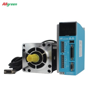 Allgreen AC220V Nema42 20Nm Motor paso a paso de circuito cerrado con controlador, kit de motor paso a paso trifásico con controlador CNC LCDA2260E+LC110H3219 - Product Image 1