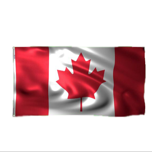 Outdoor Promotion Customized 3*5ft Any Size Canada Flag Customized HD Flag