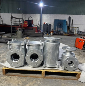 Filtre en acier au carbone galvanisé à chaud haute résistance pour les pipelines industriels, les équipements marins, les systèmes de filtration du pétrole et du gaz - Product Image 1