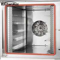 Équipement de boulangerie haut de gamme électrique/gaz de luxe KitchenMax Four à convection électrique/gaz à 5 plateaux Four à convection commercial à 5 plateaux