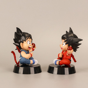 Figura de PVC de Son Goku de 10 cm, Versión Q de Dragon Ball Z, Figura de Anime Japonés, Estatua Coleccionable, Muñeco de Juguete, Regalo - Product Image 4