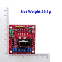 OKY3195-1 Okystar haute qualité L298N double pont en H L298N Module de carte de pilote de moteur