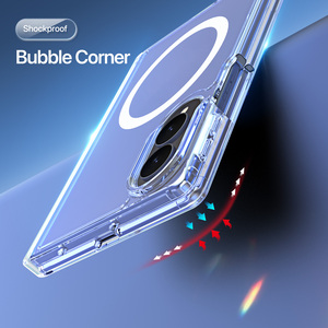 เคสโทรศัพท์แบบพับได้แบบเต็มตัวสำหรับเคสโทรศัพท์แม่เหล็ก ZFold8, ZFlip8 Hinge Drop-Proof เคสใสบางเฉียบ - Product Image 2
