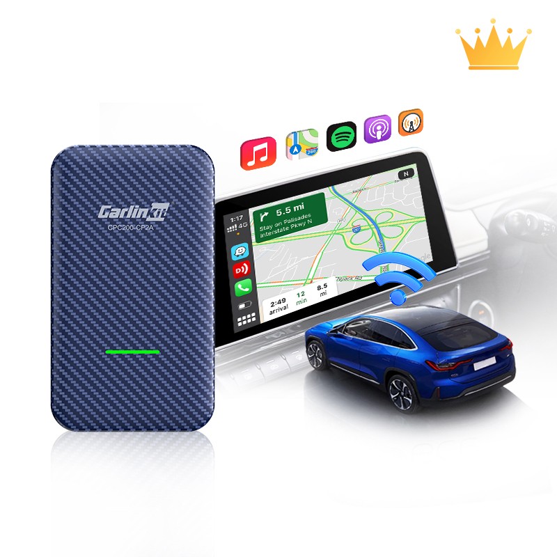 Новейшие автомобильные аксессуары Carlinkit 4,0 беспроводной Usb-ключ для автомобильного аудио беспроводной Carplay Android авто