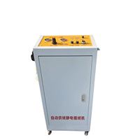 Machine de flocage électrostatique automatique pour velours avec PLC et composants principaux de pompe