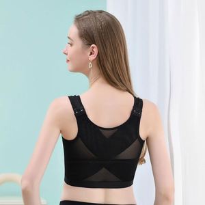 Women Front Closure Wireless Plus Size Unlined <strong>Minimizer</strong> Push up Full <strong>Coverage</strong> <strong>Bra</strong> Underwear - Product Image 2