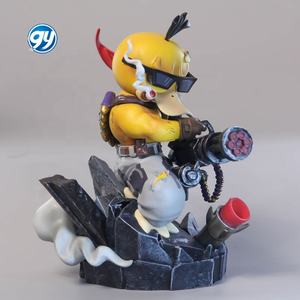<span class=keywords><strong>Figurine</strong></span> de collection Pokémon Psyduck avec mitrailleuse, scènes de bataille mécanisées et armées, en plastique, en boîte - Product Image 4
